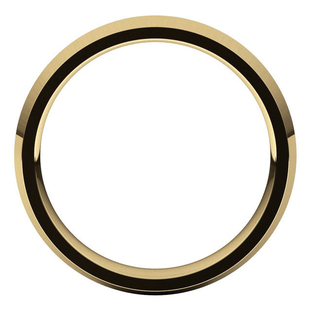 4mm Knife Edge Comfort Fit Wedding Band