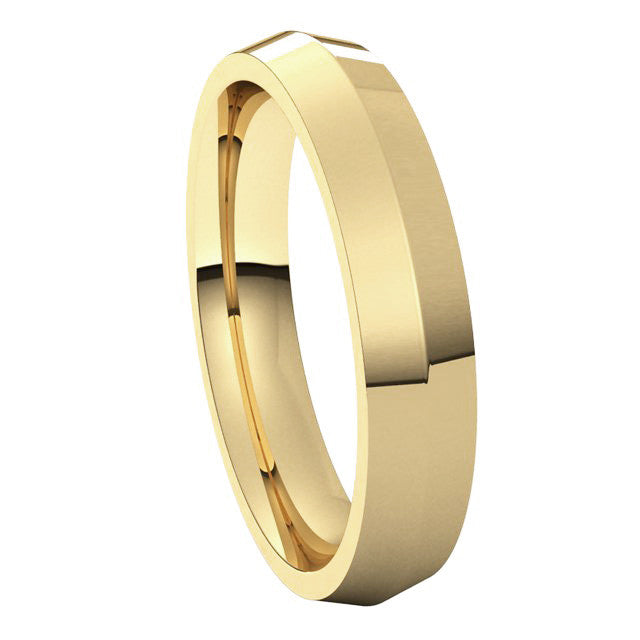 4mm Knife Edge Comfort Fit Wedding Band
