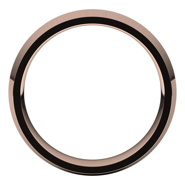 5mm Knife Edge Comfort Fit Wedding Band