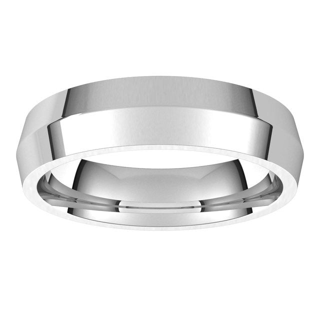 5mm Knife Edge Comfort Fit Wedding Band