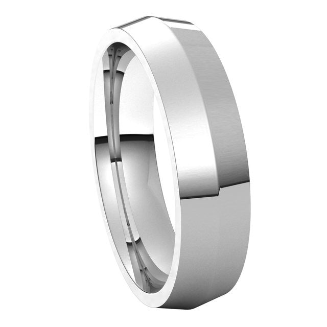 5mm Knife Edge Comfort Fit Wedding Band