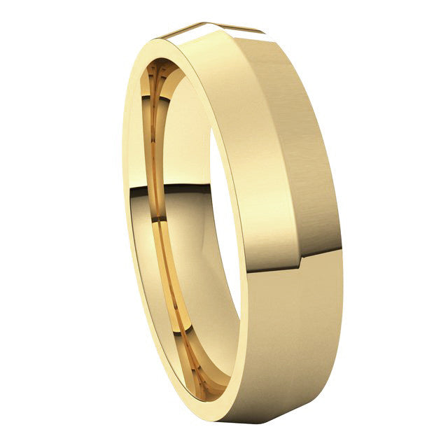 5mm Knife Edge Comfort Fit Wedding Band