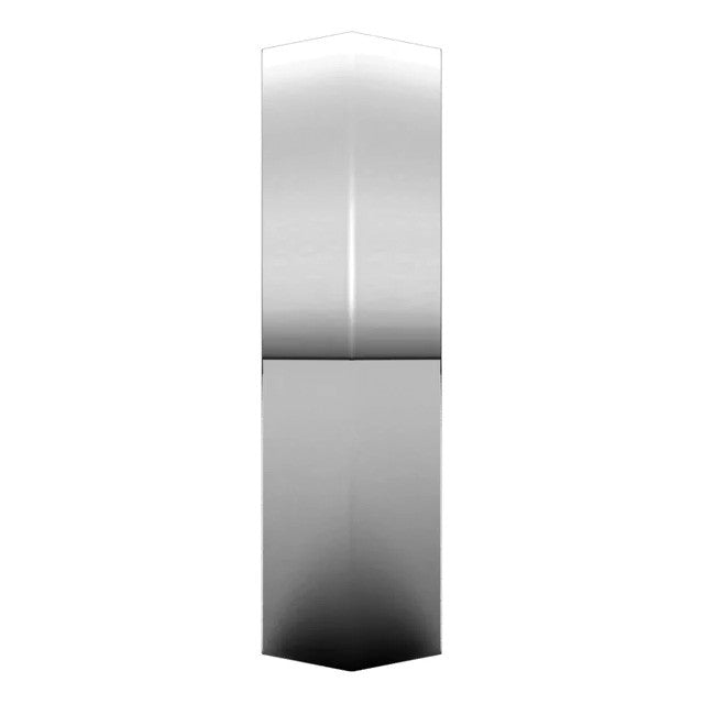 6mm Platinum Knife Edge Comfort Fit Wedding Band