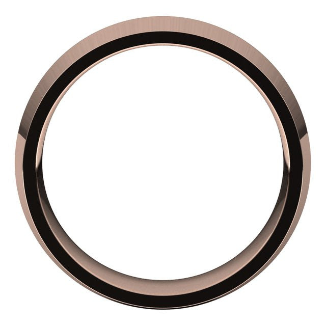 7mm Knife Edge Comfort Fit Wedding Band