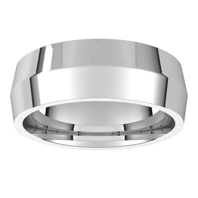 7mm Knife Edge Comfort Fit Wedding Band
