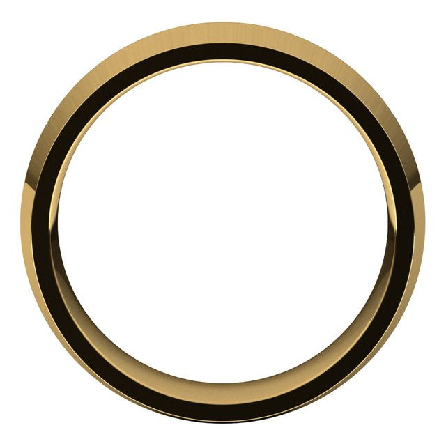 7mm Knife Edge Comfort Fit Wedding Band