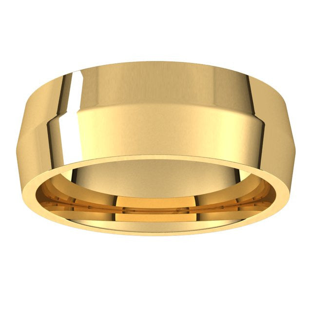 7mm Knife Edge Comfort Fit Wedding Band