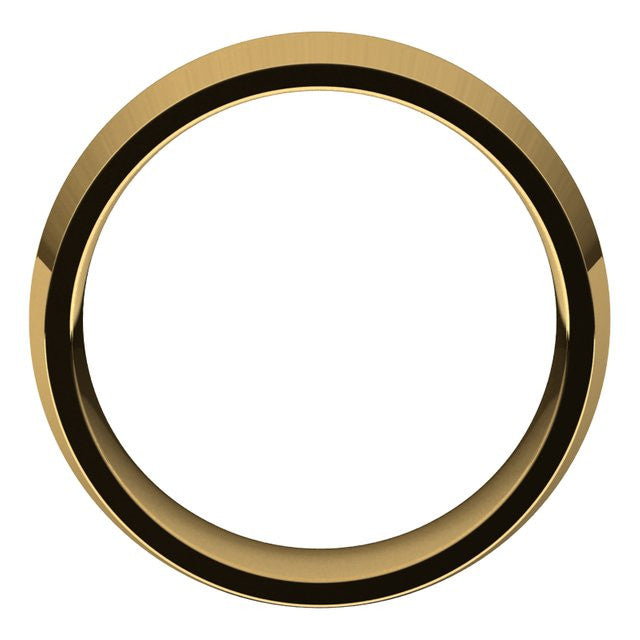 8mm Knife Edge Comfort Fit Wedding Band
