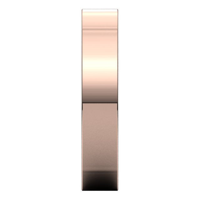 4mm Square Comfort Fit Wedding Band