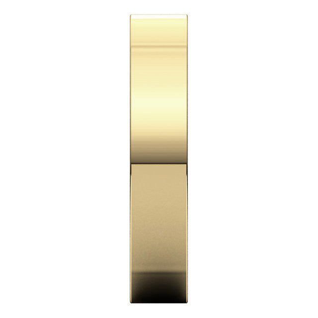 4mm Square Comfort Fit Wedding Band