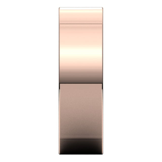 7mm Square Comfort Fit Wedding Band