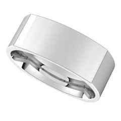 7mm Square Comfort Fit Wedding Band