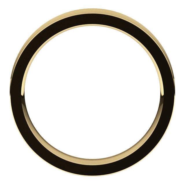 4mm Concave Comfort Fit Wedding Band