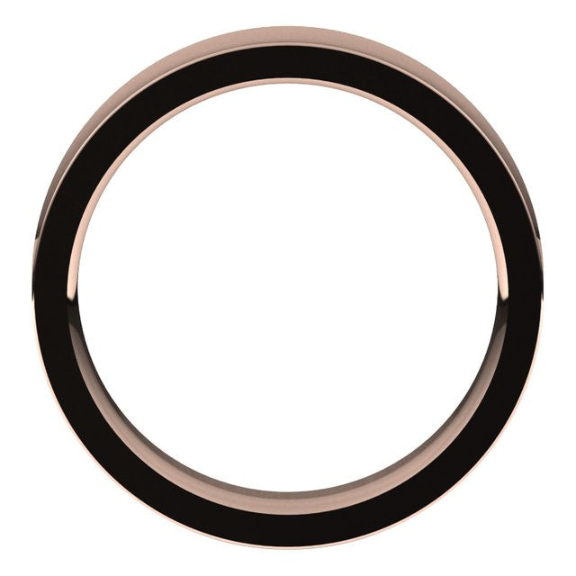 5mm Concave Comfort Fit Wedding Band