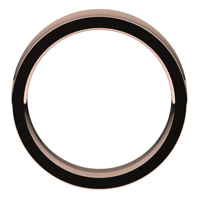 6mm Concave Comfort Fit Wedding Band
