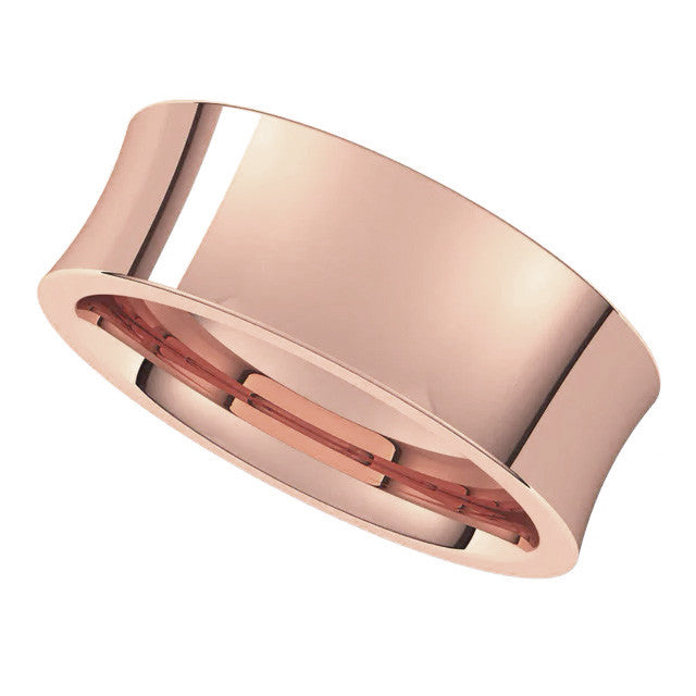 7mm Concave Comfort Fit Wedding Band
