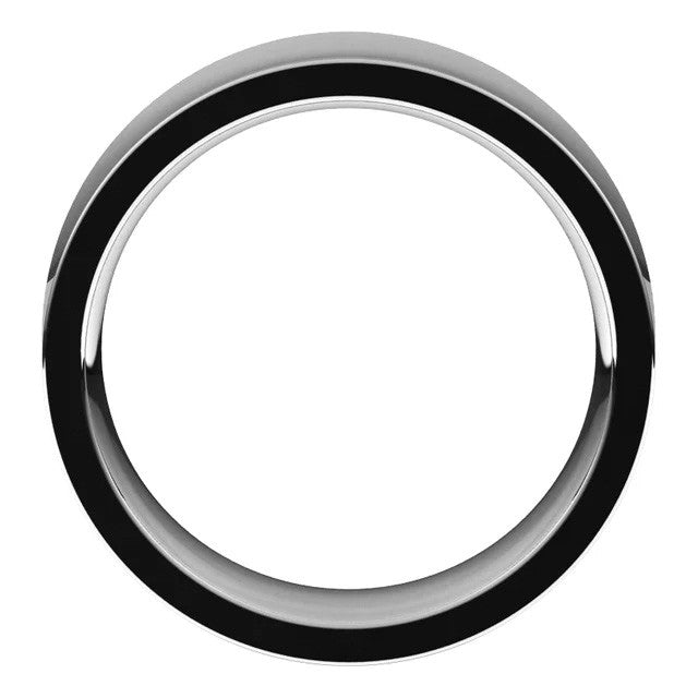 7mm Concave Comfort Fit Wedding Band