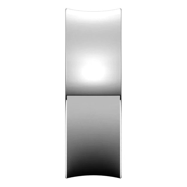 7mm Platinum Concave Comfort Fit Wedding Band