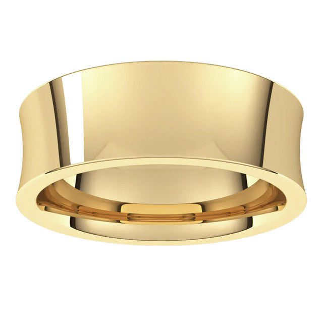 7mm Concave Comfort Fit Wedding Band