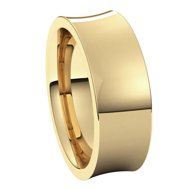 7mm Concave Comfort Fit Wedding Band