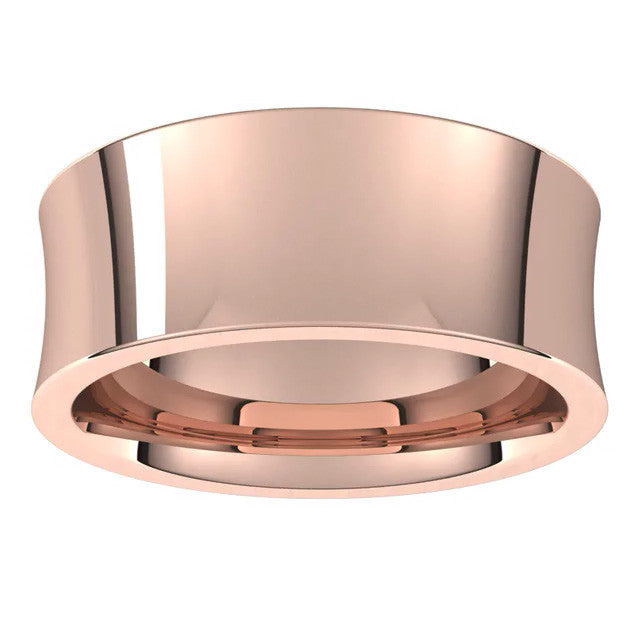 8mm Concave Comfort Fit Wedding Band