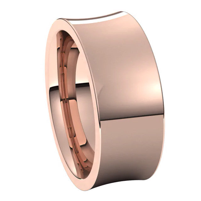 8mm Concave Comfort Fit Wedding Band