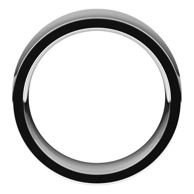 8mm Concave Comfort Fit Wedding Band