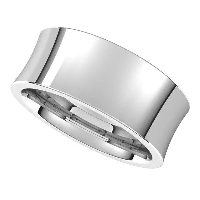 8mm Concave Comfort Fit Wedding Band