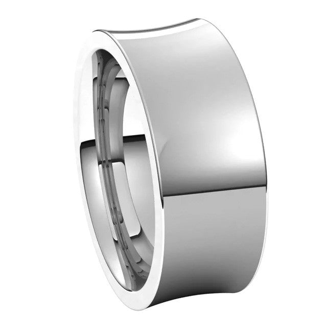 8mm Concave Comfort Fit Wedding Band