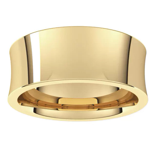 8mm Concave Comfort Fit Wedding Band