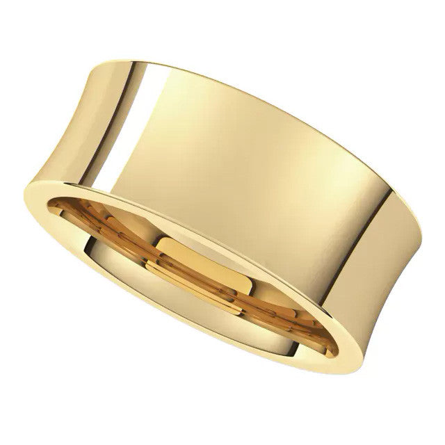 8mm Concave Comfort Fit Wedding Band