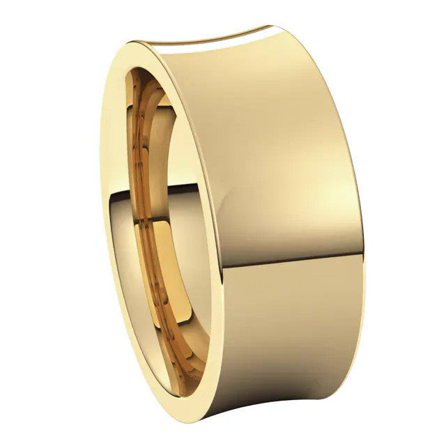8mm Concave Comfort Fit Wedding Band