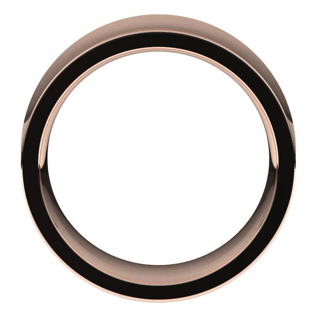 9mm Concave Comfort Fit Wedding Band