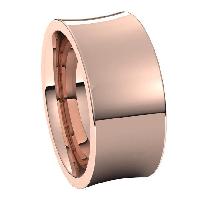 9mm Concave Comfort Fit Wedding Band