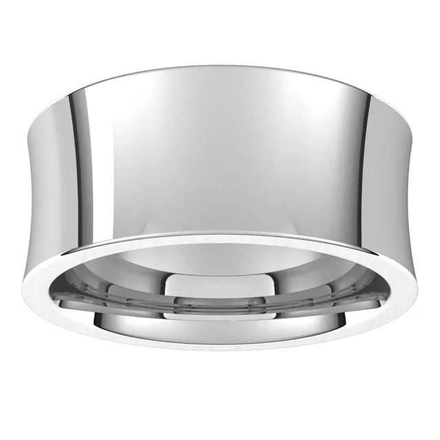 9mm Concave Comfort Fit Wedding Band