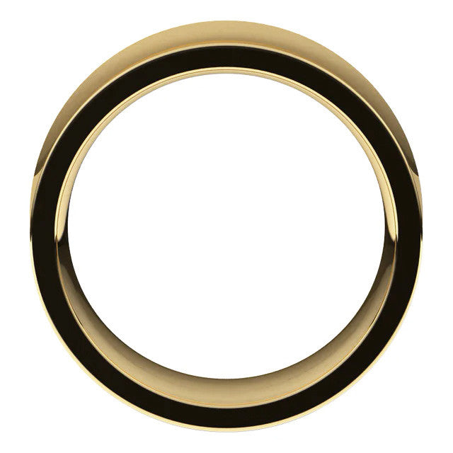 9mm Concave Comfort Fit Wedding Band