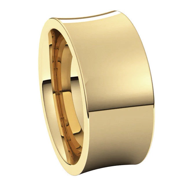 9mm Concave Comfort Fit Wedding Band