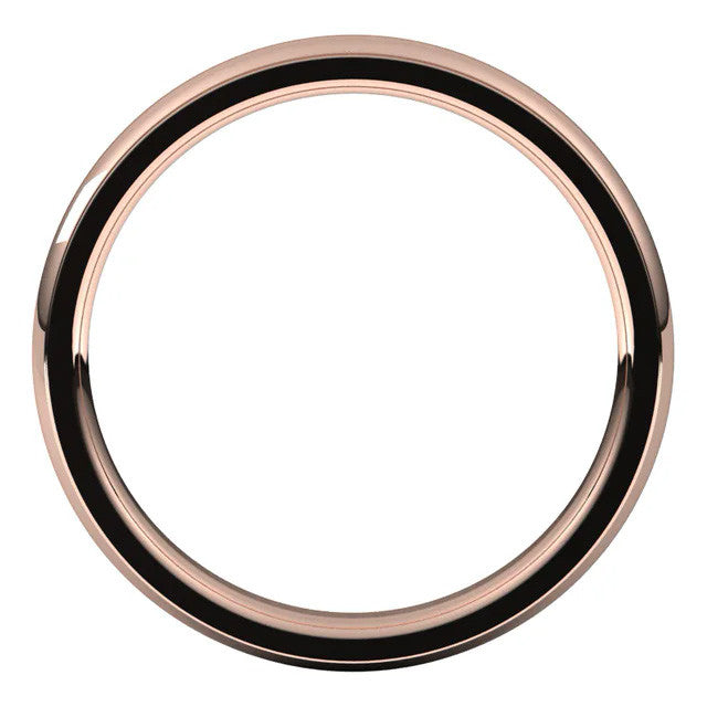 3mm Stepped Comfort Fit Wedding Band