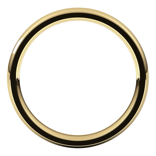 3mm Stepped Comfort Fit Wedding Band
