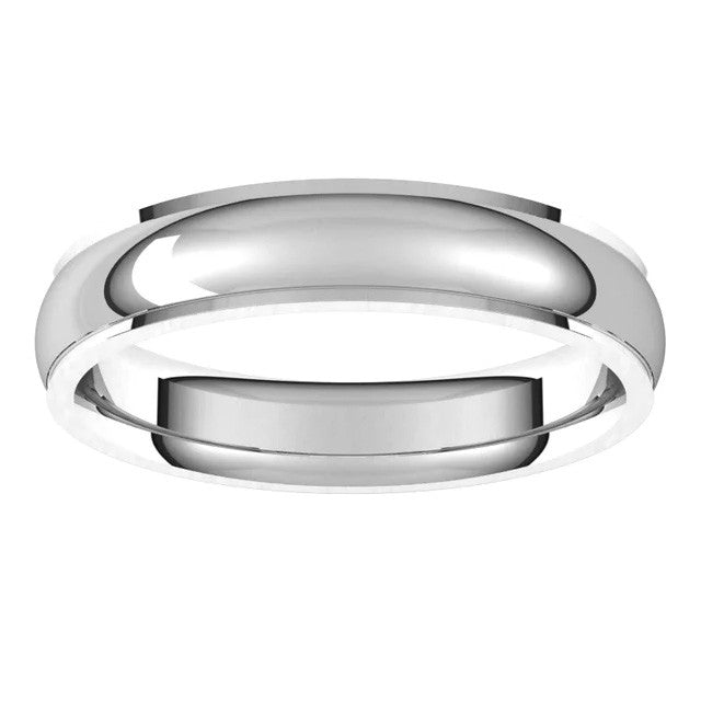 4mm Stepped Comfort Fit Wedding Band