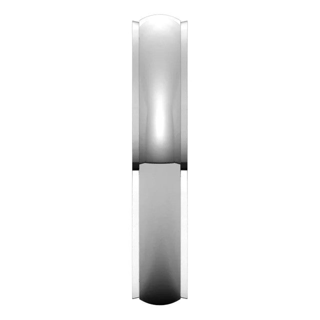 4mm Stepped Comfort Fit Wedding Band