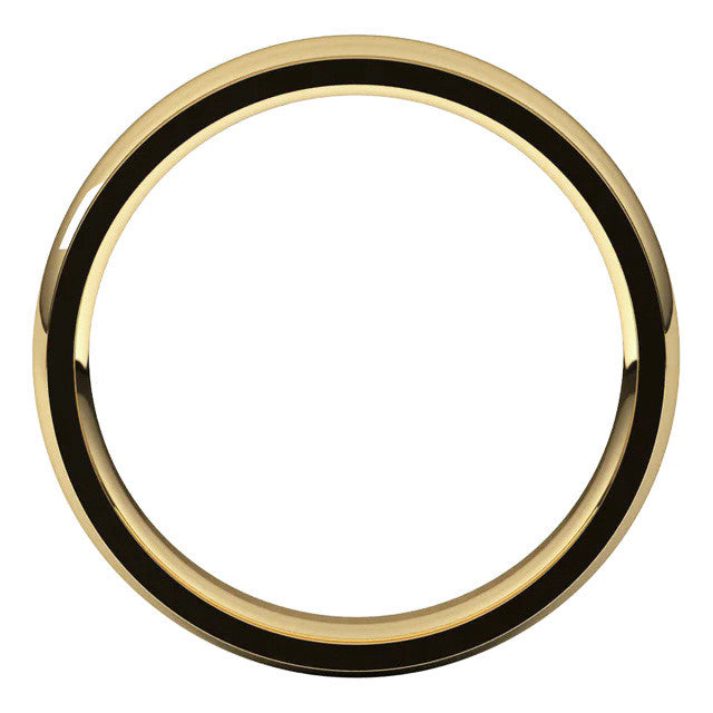 4mm Stepped Comfort Fit Wedding Band