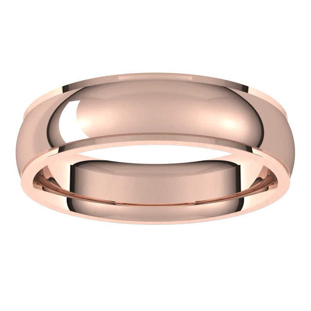 5mm Stepped Comfort Fit Wedding Band
