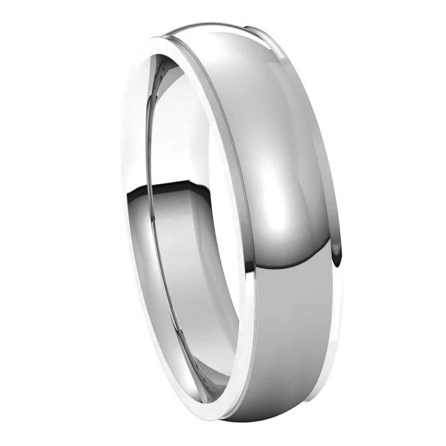 5mm Stepped Comfort Fit Wedding Band