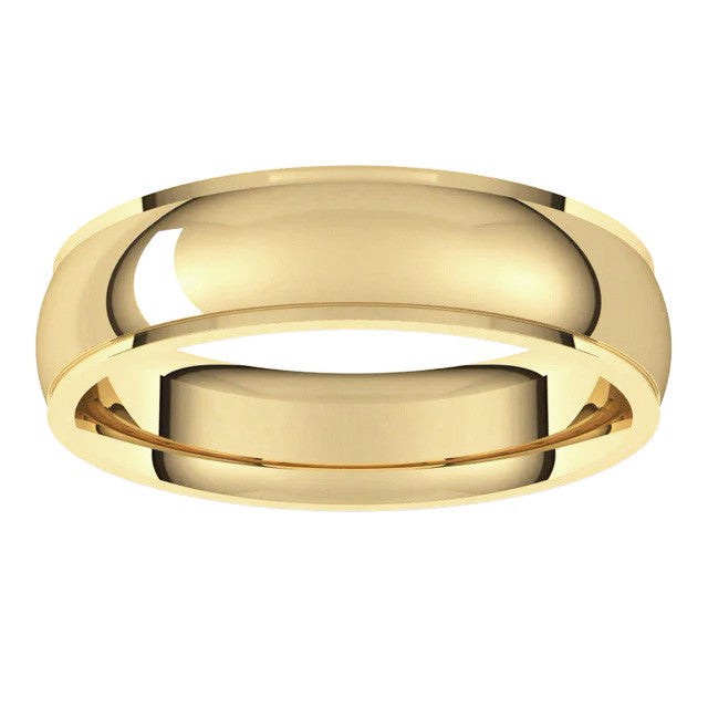 5mm Stepped Comfort Fit Wedding Band