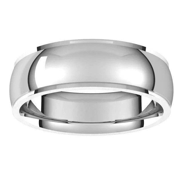6mm Stepped Comfort Fit Wedding Band