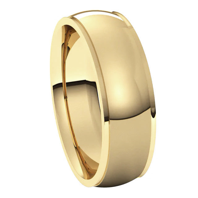 6mm Stepped Comfort Fit Wedding Band