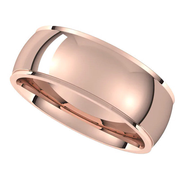 7mm Stepped Comfort Fit Wedding Band