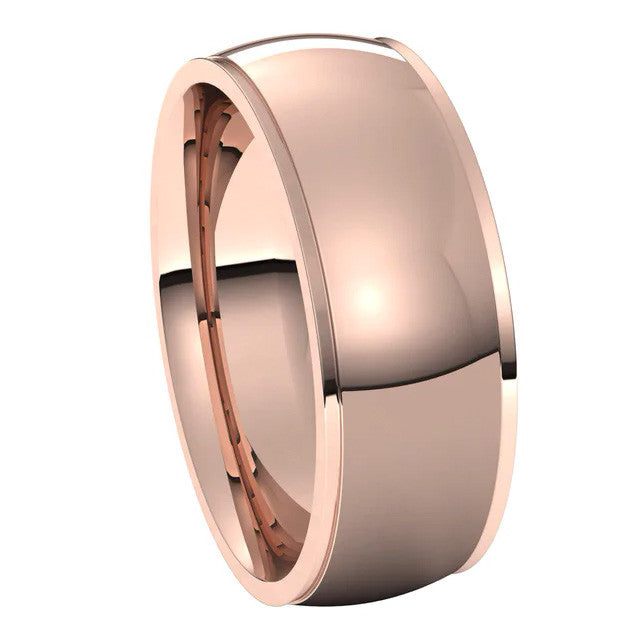 7mm Stepped Comfort Fit Wedding Band