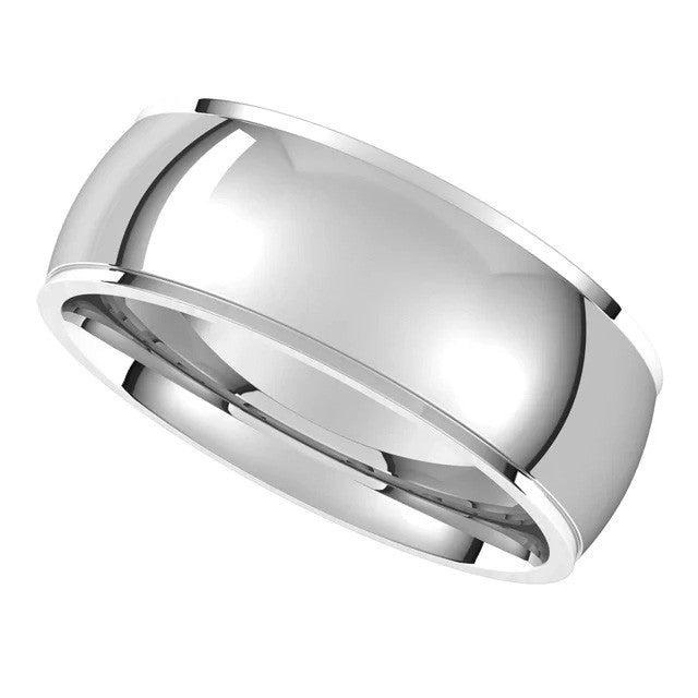 7mm Stepped Comfort Fit Wedding Band